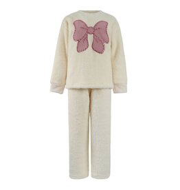 Lola and the Boys Big Bow Crystal Fuzzy Set