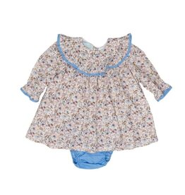 The Oaks Layla Bloomer Set, Pink Blue Floral
