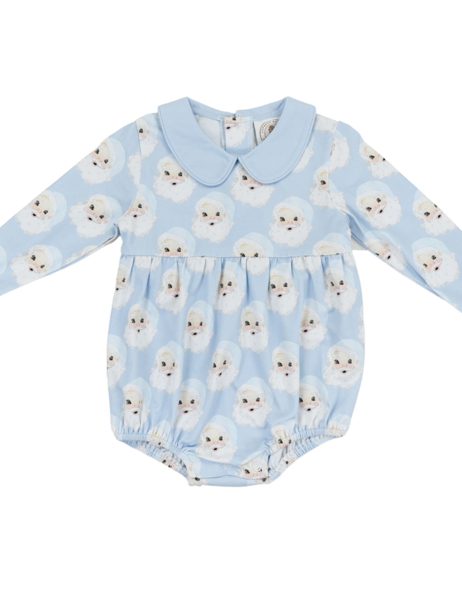Cypress Row Light Blue Santa Boy Bubble