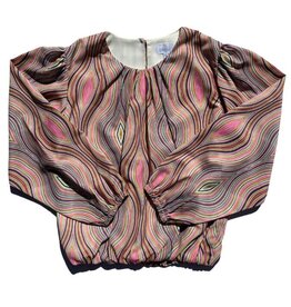 Pleat Wren Top, Peacock