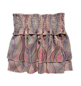 Pleat Scottie Skirt, Peacock