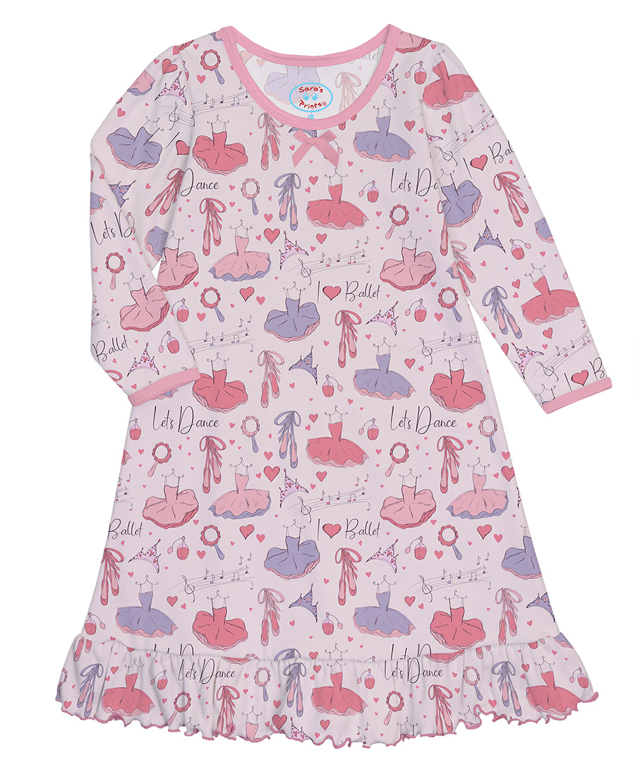 Pink Ballerina Long Sleeve Zipsuit main image 1