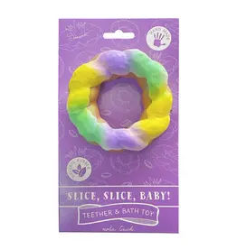Nola Tawk Teether & Bath Toy: Slice Slice Baby!