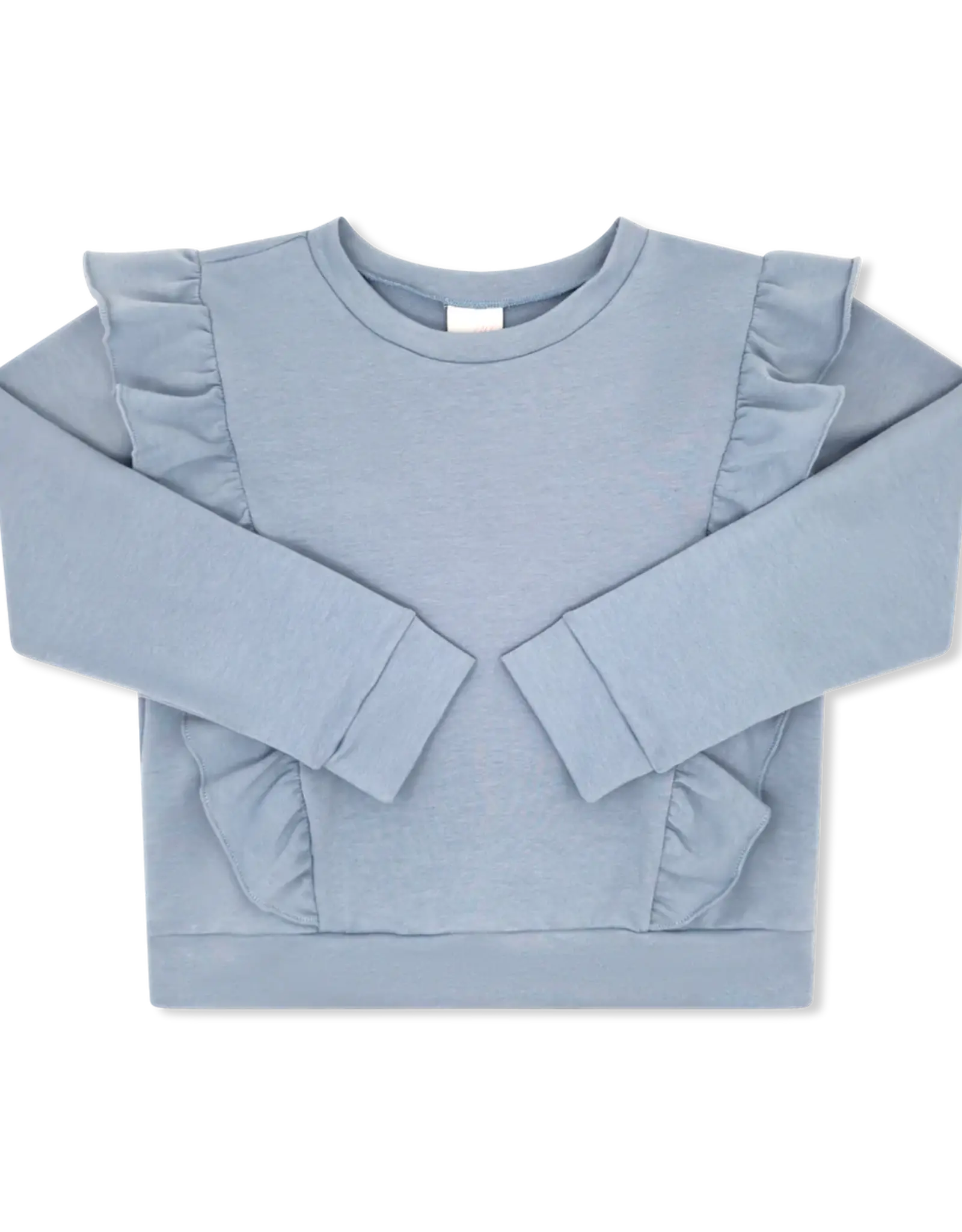 LullabySet Magnolia Sweater Top, Lake Blue