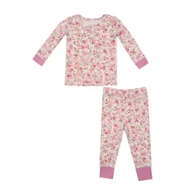 Angel Dear Pretty Calico Long Sleeve Pajama Set