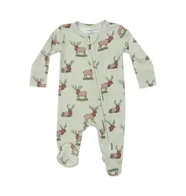 Angel Dear Elk - 2 Way Zipper Footie