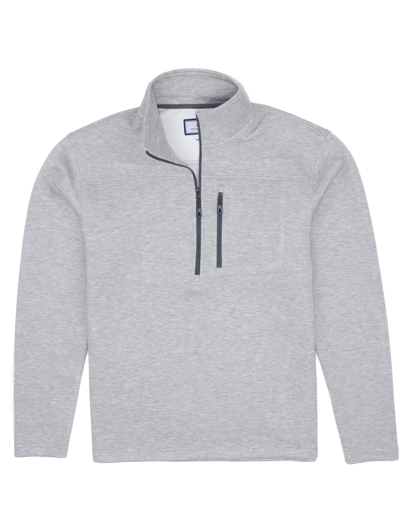 Properly Tied Arctic Pullover Light Heather Grey