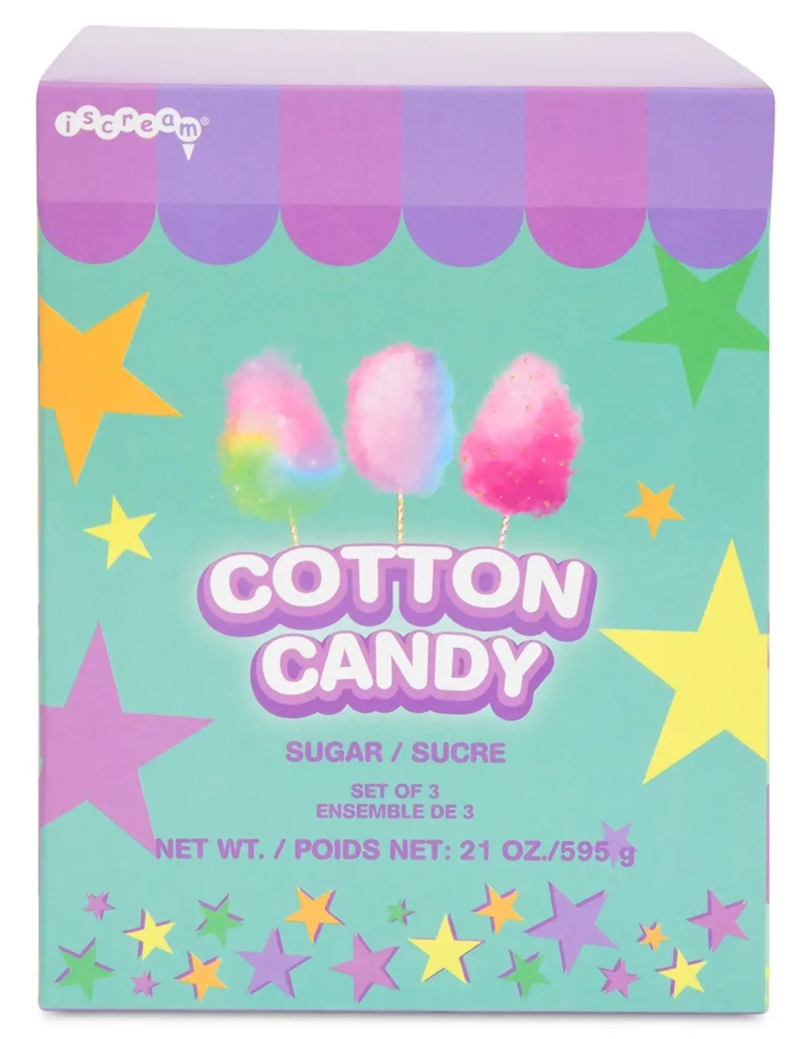 Iscream Set of 3 Cotton Candy Flavors