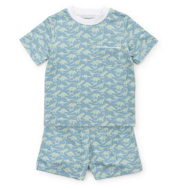 Lila + Hayes Charles Short Set Dinosaur Dig