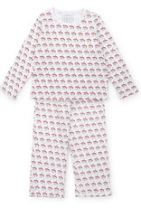 Lila + Hayes Millie Pant Set, Hot Cocoa Santa