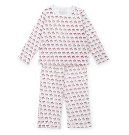 Lila + Hayes Millie Pant Set, Hot Cocoa Santa