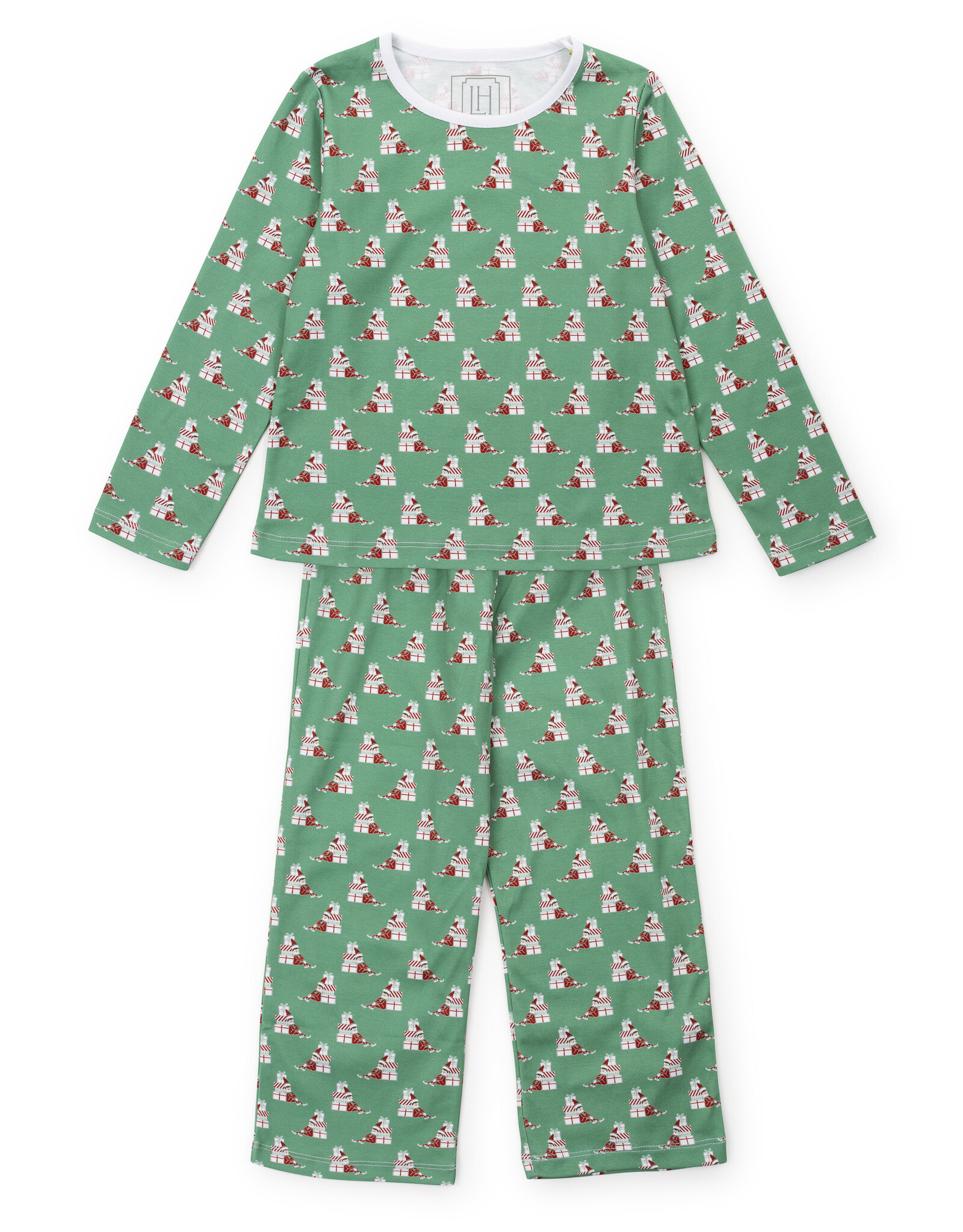 Lila + Hayes Millie Pant Set, Santa's Helpers
