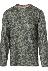 Fieldstone Backwoods Camo Long Sleeve Dry Fit Tee - 4T