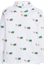 Little English Printed Turtleneck - Holiday Labs