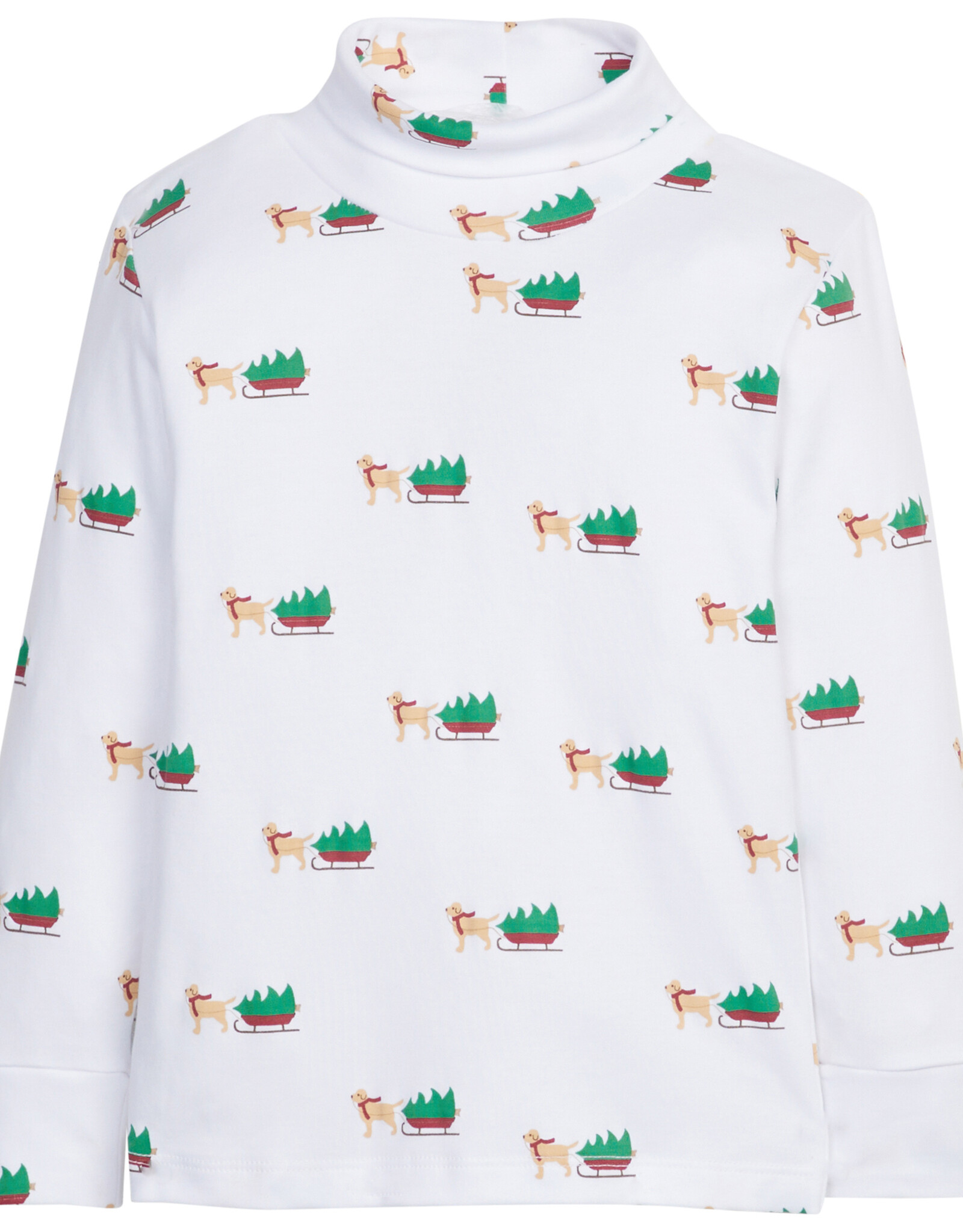 Little English Printed Turtleneck - Holiday Labs