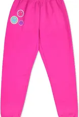 Iscream Smile Party Pretty Pink Basic Sweatpants - L (14)