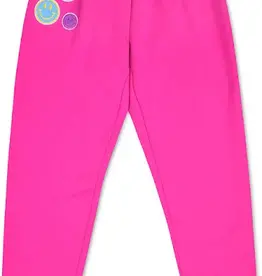 Iscream Smile Party Pretty Pink Basic Sweatpants - L (14)