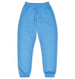 Iscream Happy Faces Bright Blue Basic Sweatpants