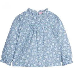 Little English Mccall Top - Bedford Gardens Blue
