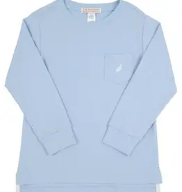 The Beaufort Bonnet Company Long Sleeve Carter Crewneck, Beale Street Blue