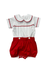 Remember Nguyen Red Owen Button Suit