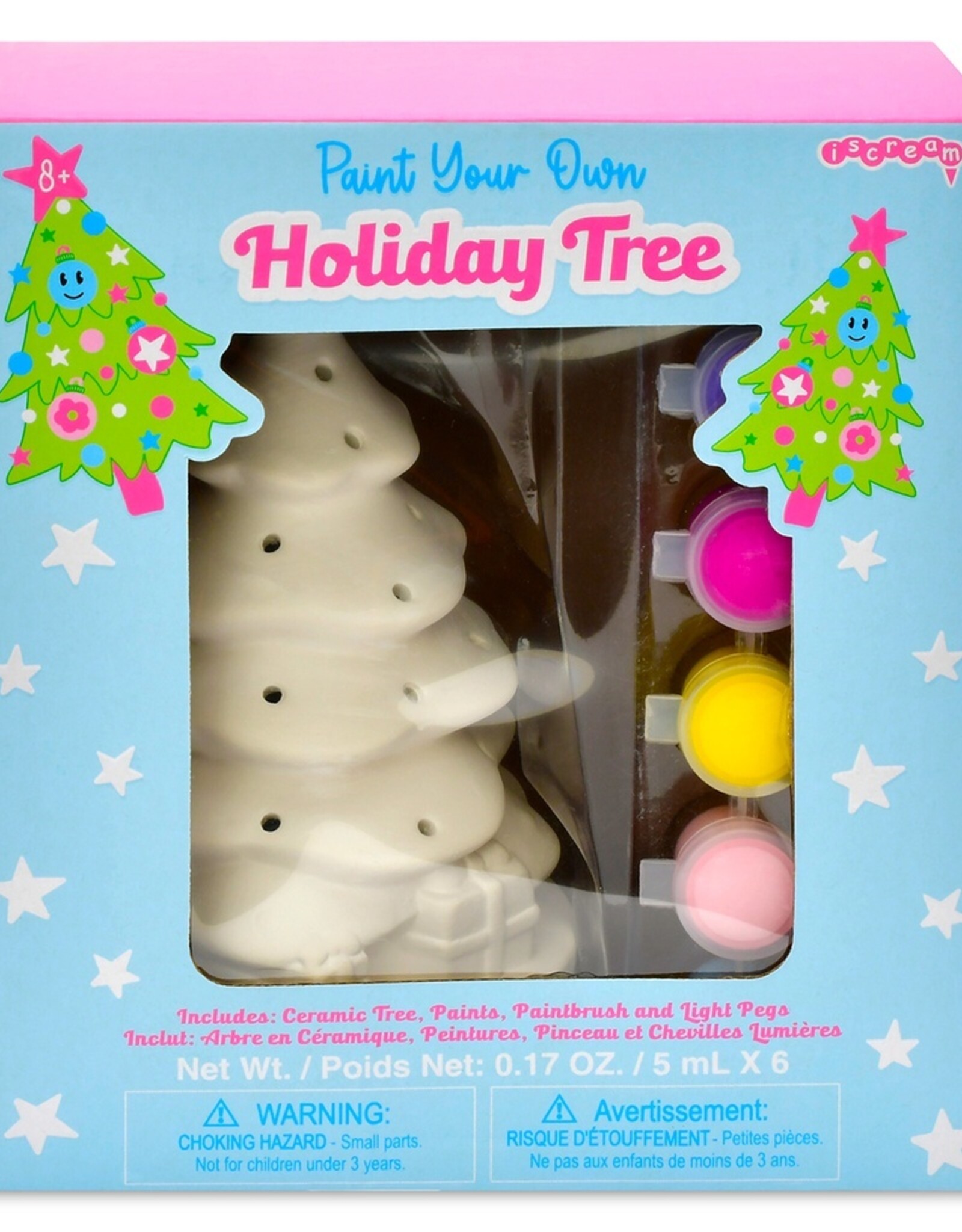Iscream Paint Your Own Holiday Tree