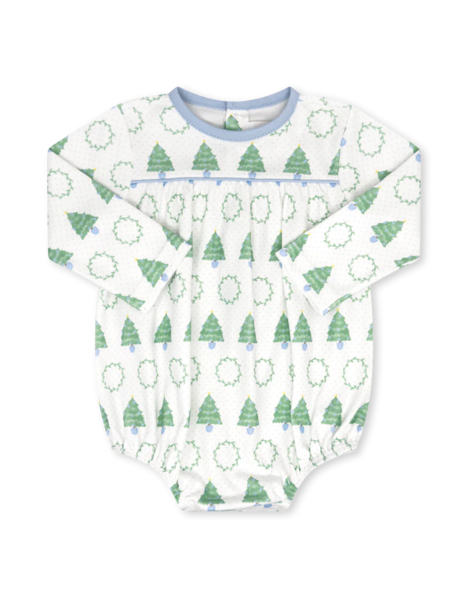 LullabySet Mother May I Bubble - Oh Christmas Tree, Blue