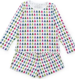 Lila + Hayes Sophie Short Set, Christmas Tree Cool