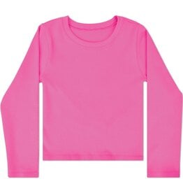 Iscream Pretty Pink ribbed Long Sleeve Shirt