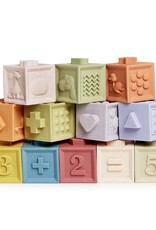 Two's Company Dino-mite Blocks 12 pc Stackable Numbers & Dinos Block Set