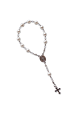 Cherished Moments Sterling Silver White Baby Rosary