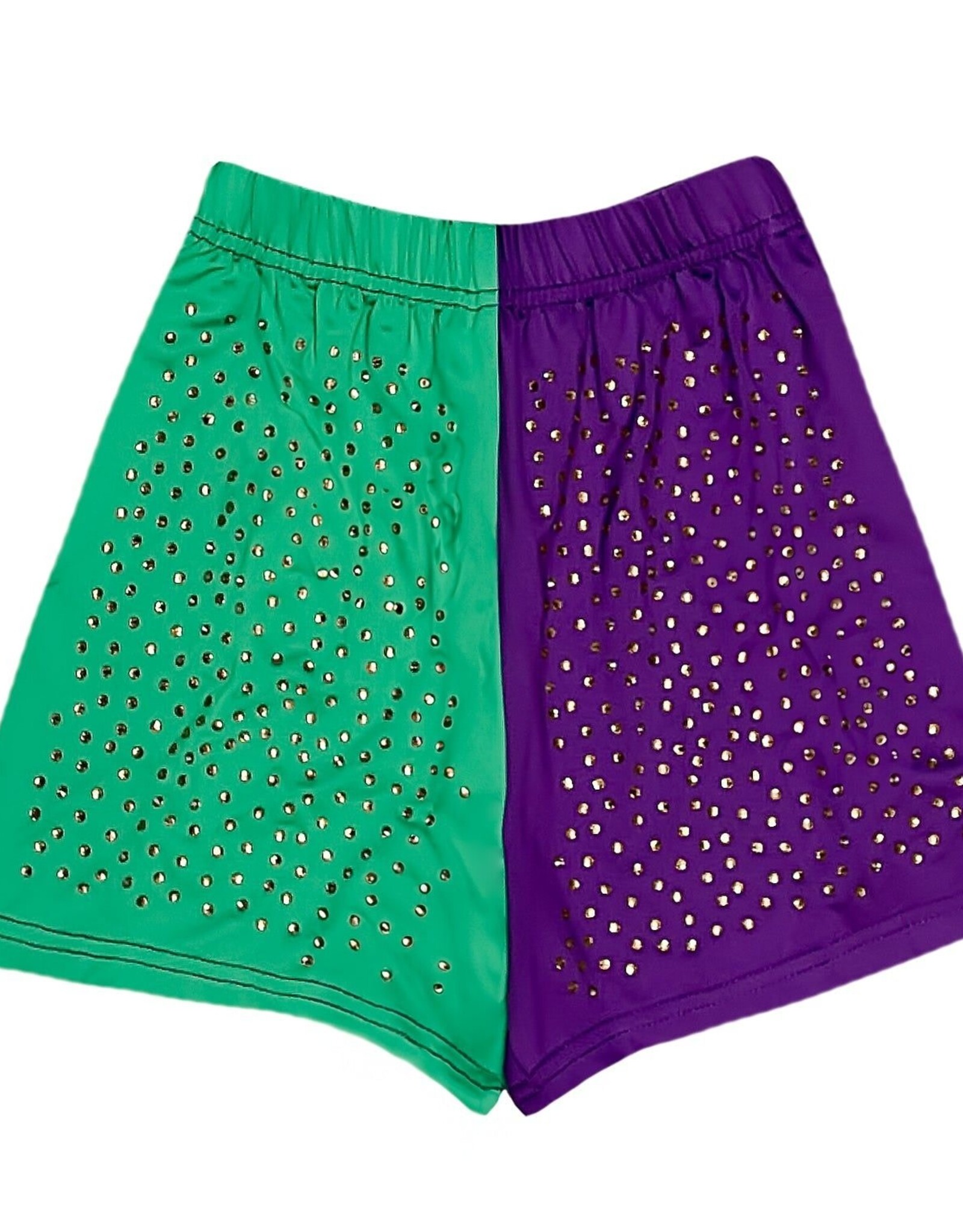 Belle Cher Color Block Athletic Wear with Crystals Bottom