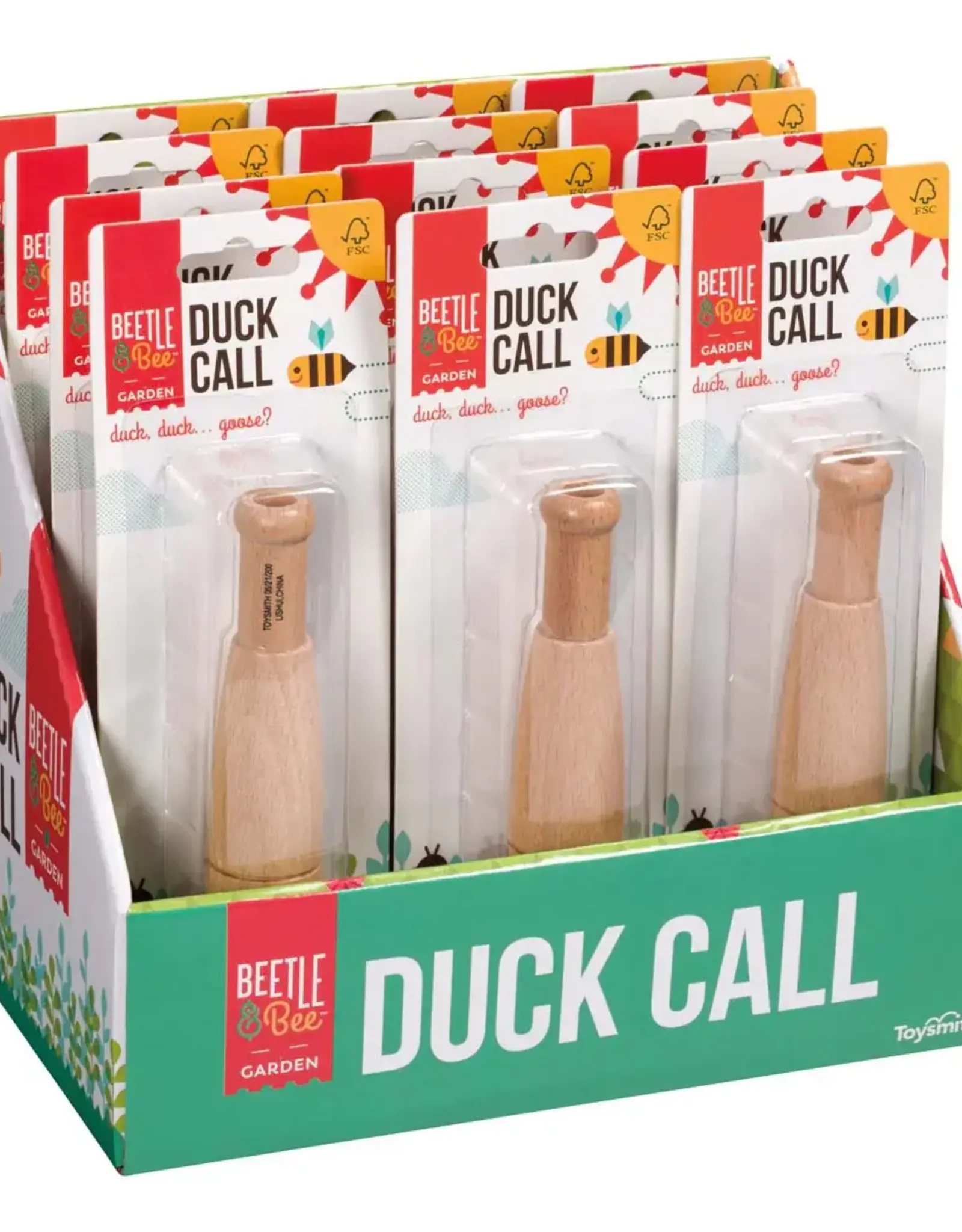 Toysmith Beetle & Bee Garden Duck Call