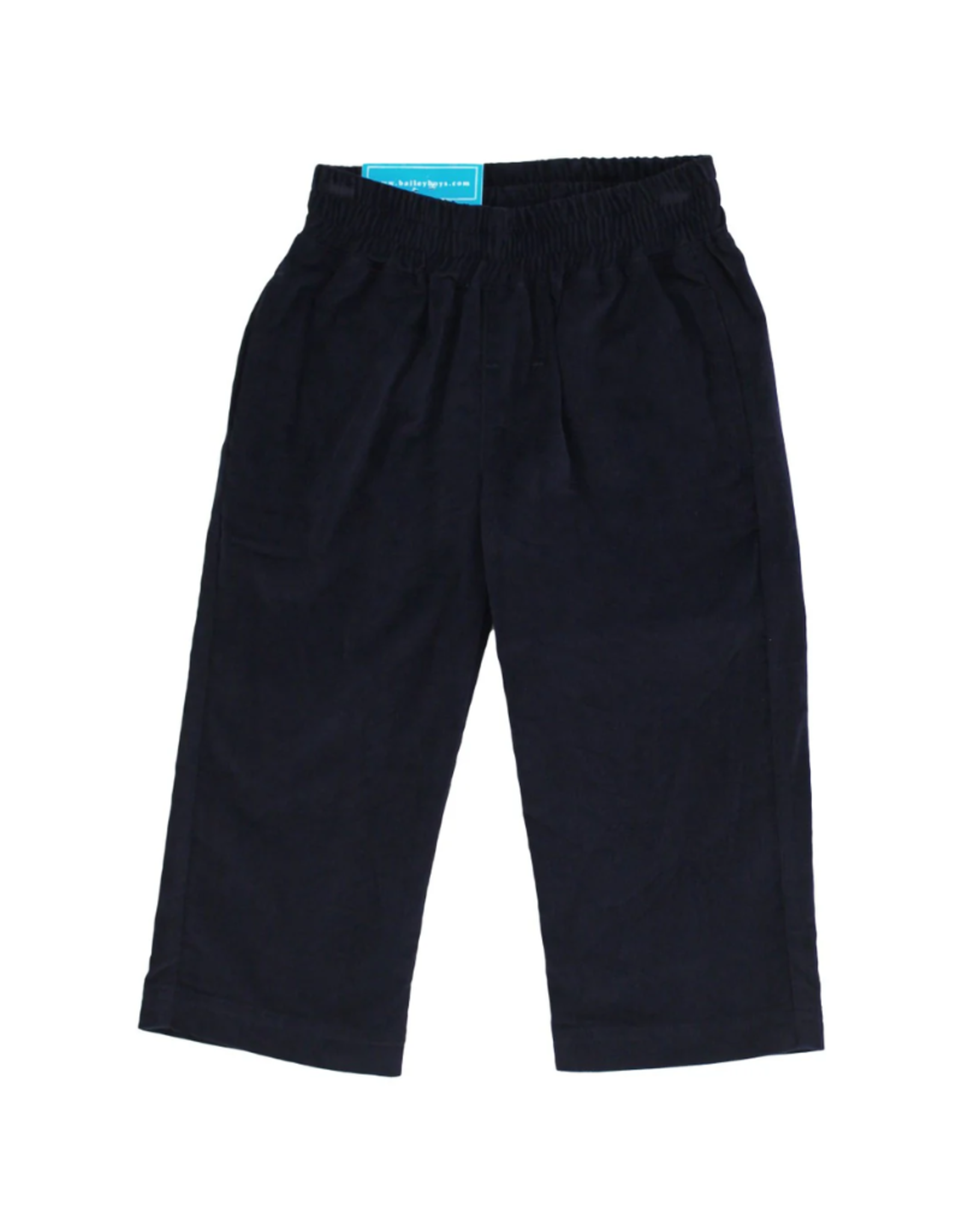 The Bailey Boys Charlie Pull On Navy Cord Pants