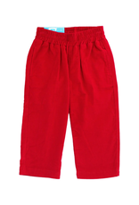 The Bailey Boys Charlie Pull On Red Cord Pants