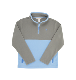 The Beaufort Bonnet Company Fleece Half Zip-Grantley Grey