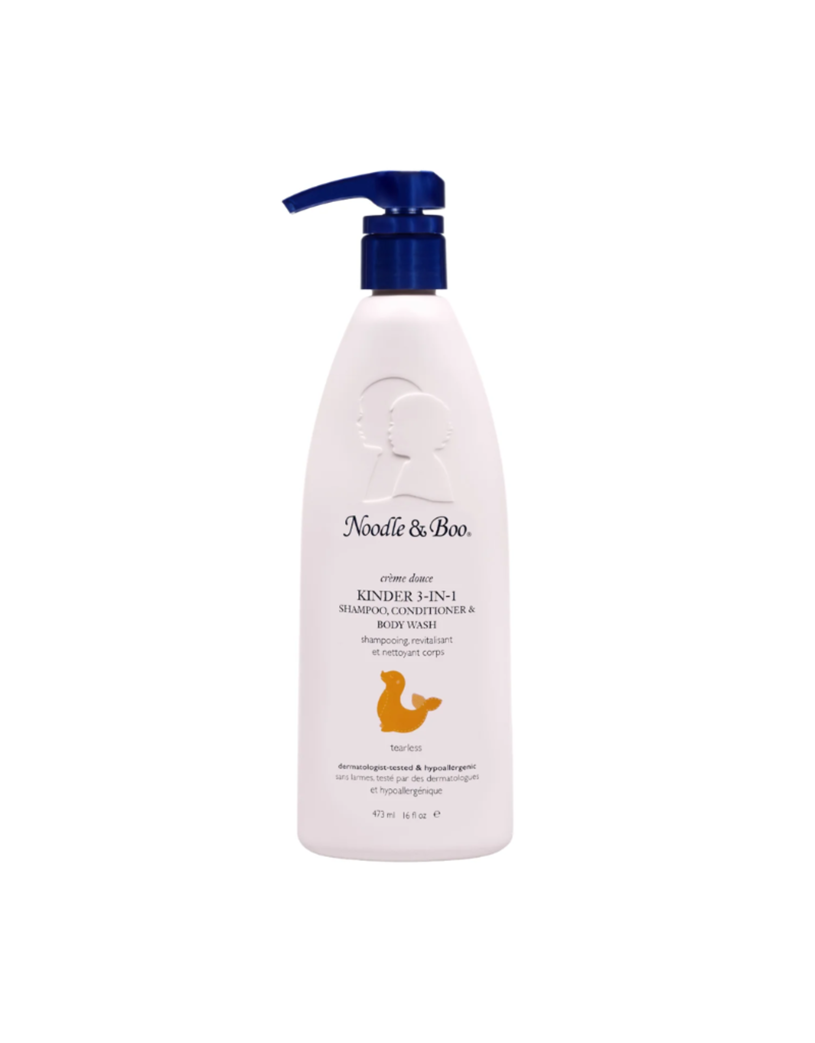 Noodle and Boo Kinder 3-in-1 Shampoo, Conditioner, & Body Wash 16 oz