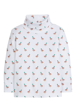 Little English Mallard Printed Turtleneck