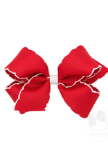 WeeOnes Medium Moonstitch Bow Basic