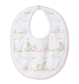 Kissy Kissy Noah's Print Bib. Pink