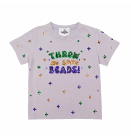 Belle Cher Throw me Some Beads Sequin Shirt