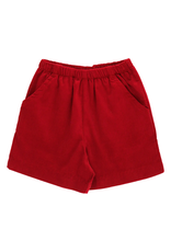 The Bailey Boys Red Cord Elastic Waist Shorts - 12m