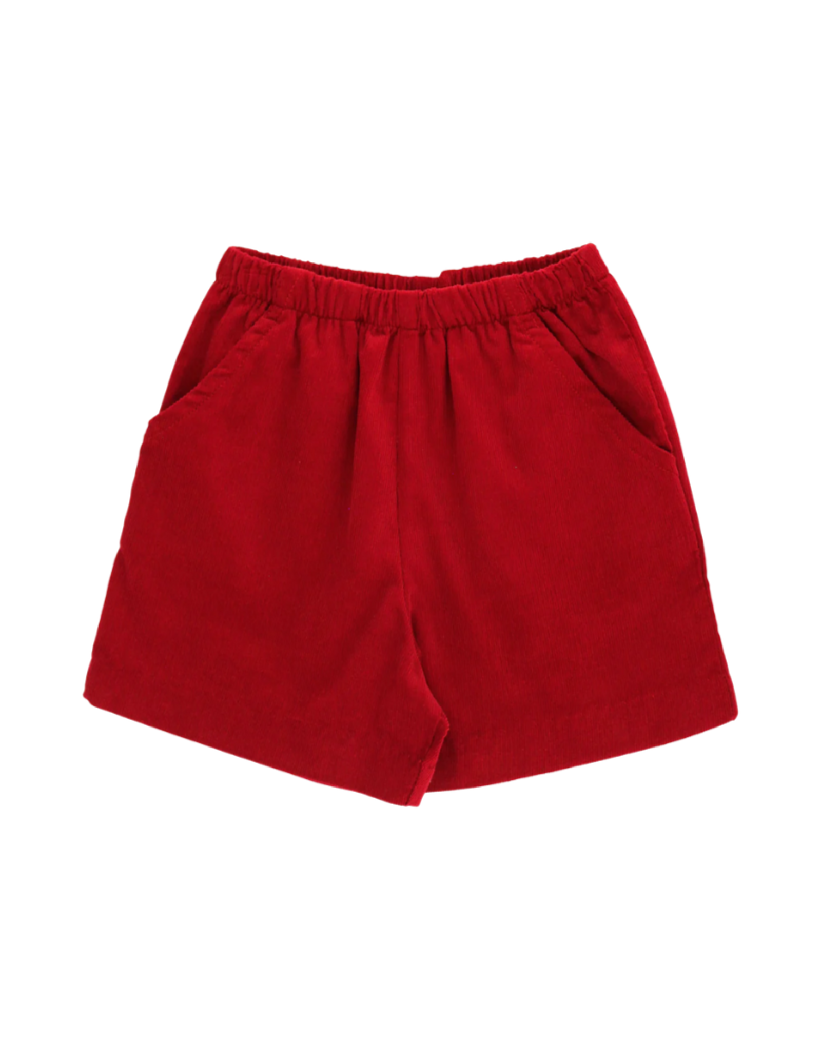 The Bailey Boys Red Cord Elastic Waist Shorts - 12m