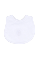 Magnolia Baby White Blessed Embroidered  Bib