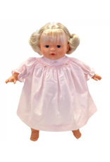 Rosalina Lilly 15" Baby Doll, Blonde Pigtails w/ Pink Dress