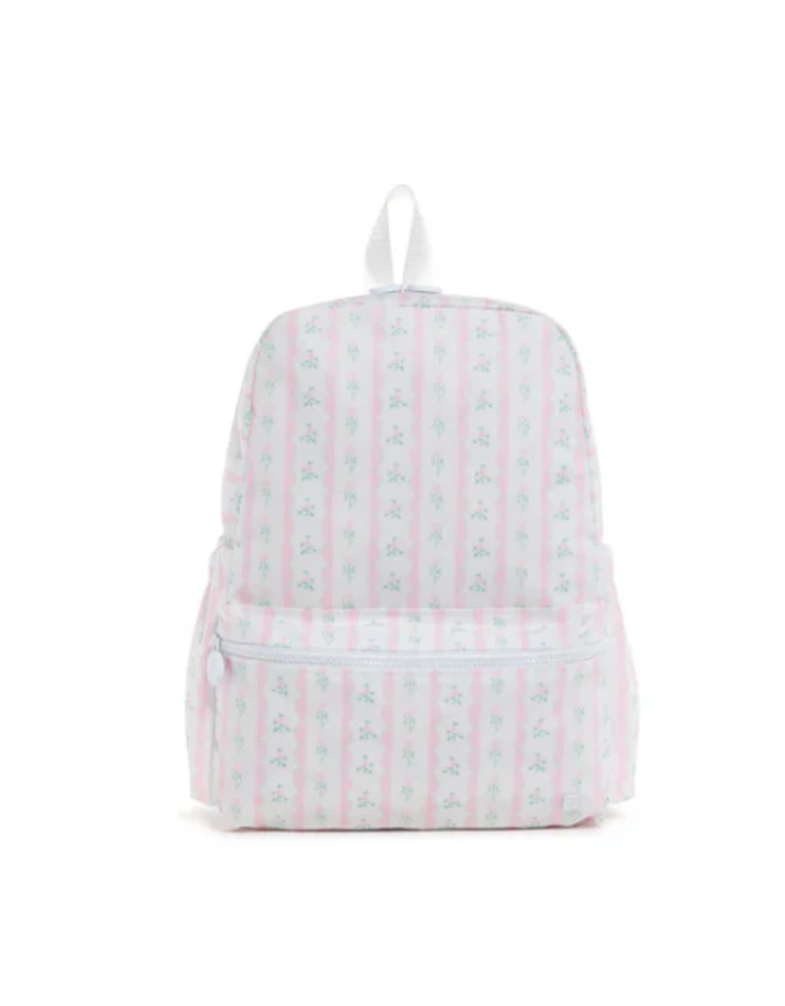 TRVL Design Backpacker Backpack Ribbon Floral Pink