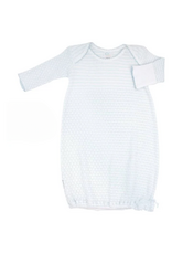 Paty Paty Gown Blue Pinstripe