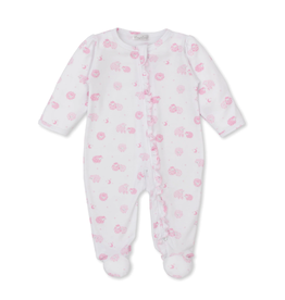 Kissy Kissy Pink Baa Baa Sheep Footie w/ Zip