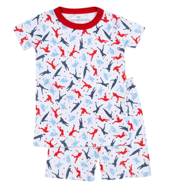 Magnolia Baby Rookie Lineup Short Pajama Set
