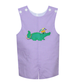 Remember Nguyen Purple Hayes Shortall - Mardi Gras Gator